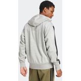 adidas - Essentials 3 Stripes - Fleece Sweatshirt - Met Rits