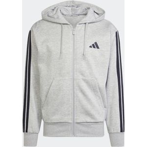 adidas - Essentials 3 Stripes - Fleece Sweatshirt - Met Rits