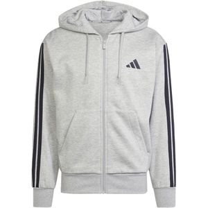 adidas - Essentials 3 Stripes - Fleece Sweatshirt - Met Rits