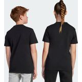 adidas - T-shirt - Zwart - Katoen - 3 Bar Logo