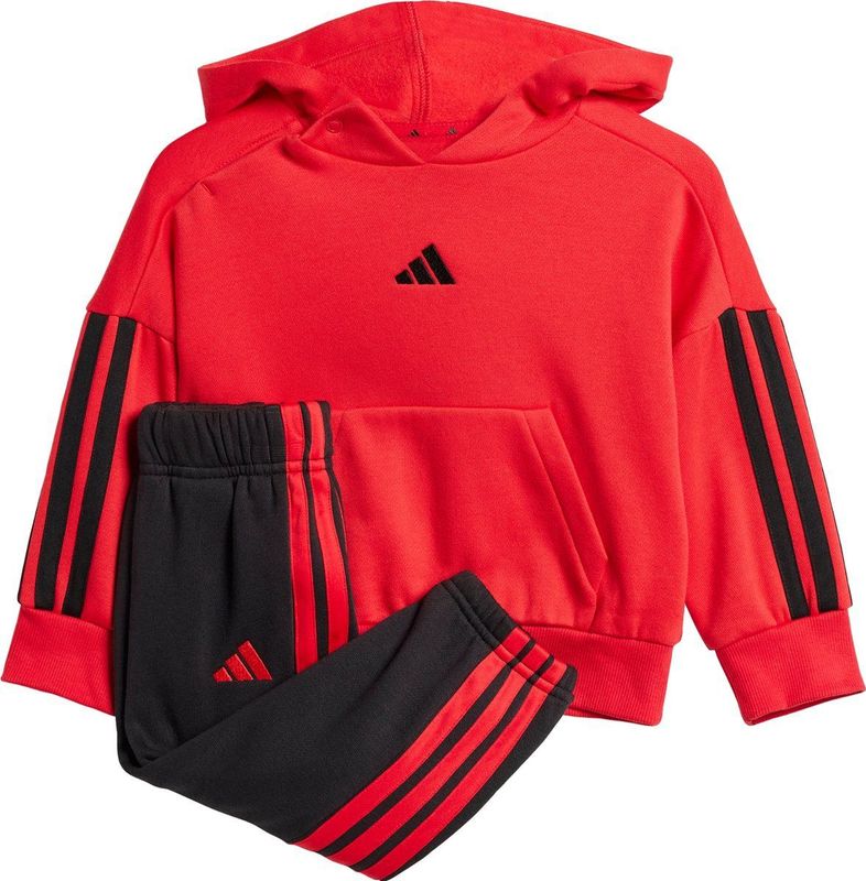 adidas - Joggingset - Roze - Fleece - 70% Katoen, 30% Polyester