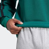 adidas - Essentials 3 Stripes - Fleece Sweatshirt - Zwart