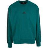 adidas - Essentials 3 Stripes - Fleece Sweatshirt - Zwart