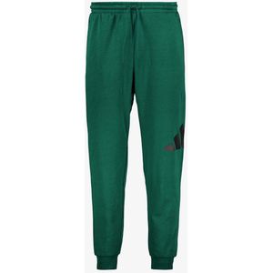 adidas - ESSENTIALS BIG LOGO FRENCH TERRY PANT - Collegiate Green - Katoen