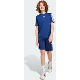 adidas - Train Essentials 3-Stripes Short - Kinderen - Blauw