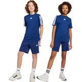 adidas - Train Essentials 3-Stripes Short - Kinderen - Blauw