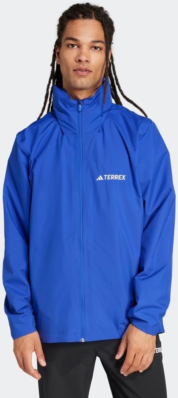 adidas - Regenjack - Zwart - 100% Polyester - CLIMAPROOF