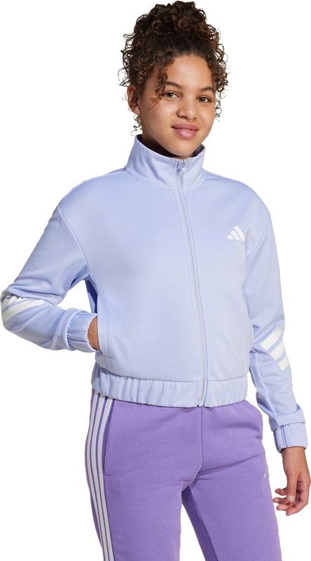 Sportief Sweatvest - Gerecycled Materiaal - Logoprint - Lange Mouw