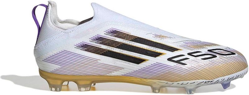 adidas - F50 Elite - Voetbalschoenen - Wit - Firm Ground - Kids