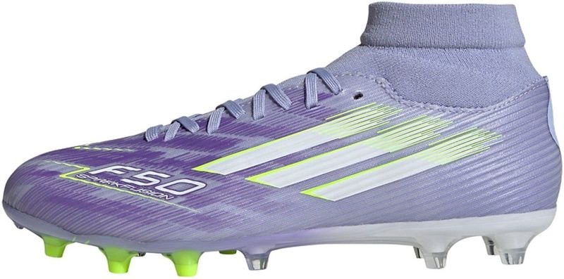 adidas - F50 SPARKFUSION LEAGUE W - Voetbalschoenen - Violet Tone/Lucid Lemon/Purple Rush