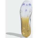adidas F50 League Veterloze Voetbalschoenen - Wit Zwart Goud - Synthetisch