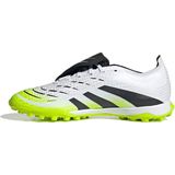 adidas - PREDATOR LEAGUE - Voetbalschoenen - Cloud White / Core Black / Lucid Lemon