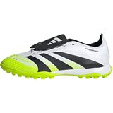 adidas - PREDATOR LEAGUE - Voetbalschoenen - Cloud White / Core Black / Lucid Lemon