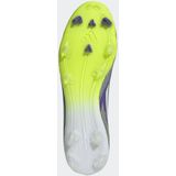 adidas F50 LEAGUE - Voetbalschoenen - Purple Rush / Cloud White / Lucid Lemon - Voor Kinderen