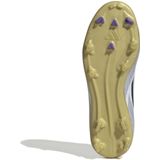 adidas F50 League Voetbalschoenen - Wit Zwart Goud - Synthetisch