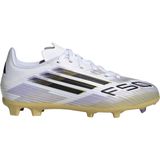 adidas F50 League Voetbalschoenen - Wit Zwart Goud - Synthetisch