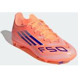 adidas - F50 League - Voetbalschoenen - Oranje - Kids - Firm/Multi-Ground