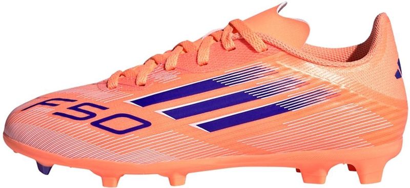 adidas - F50 League - Voetbalschoenen - Oranje - Kids - Firm/Multi-Ground
