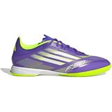 adidas - F50 LEAGUE - Voetbalschoenen - Purple Rush / Cloud White / Lucid Lemon