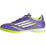 adidas - F50 LEAGUE - Voetbalschoenen - Purple Rush / Cloud White / Lucid Lemon