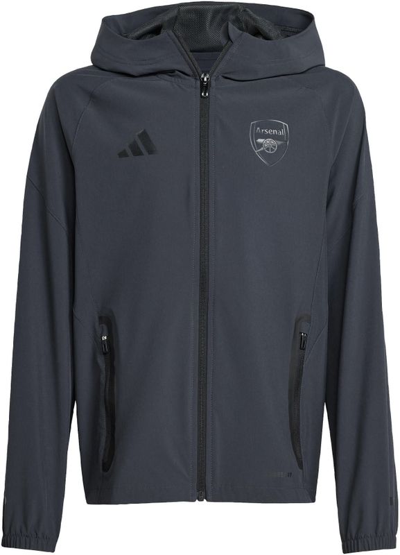 adidas - Arsenal Vis Tech Vest - Donkergrijs - 87% Gerecycled Polyester