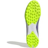 adidas Uniseks-Volwassen F50 LEAGUE Turf Football Boots, Purple Rush/Cloud White/Lucid Lemon, 46 2/3 EU