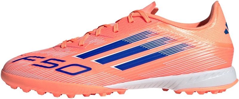 adidas - F50 League Turf - Voetbalschoenen - Oranje - Unisex - 45 1/3