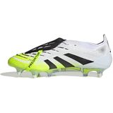 adidas Predator Elite FT - IJzeren-Nop Voetbalschoenen - Wit Zwart Neongeel