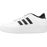 adidas - Basketbal Sneakers - Zwart - Synthetisch Bovenwerk