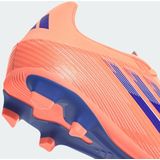 adidas F50 Club - Gras / Kunstgras Voetbalschoenen - Oranje Blauw Wit
