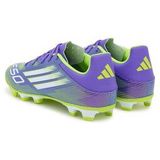 adidas - F50 Club - Voetbalschoenen - Paars Wit Neongeel - Gras / Kunstgras