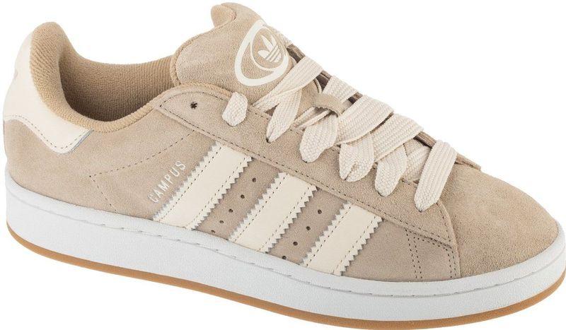Adidas Campus Heren Schoenen - Beige - Maat: 44 - Suède - Foot Locker