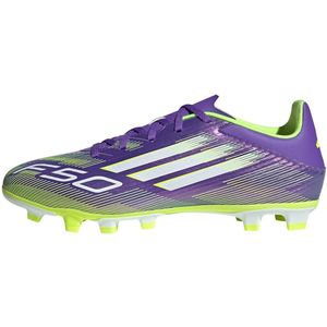 adidas - F50 CLUB - Voetbalschoenen - Paars - 44 2/3 EU