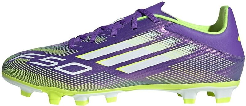 adidas - F50 CLUB - Voetbalschoenen - Paars - 44 2/3 EU