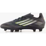 adidas - F50 CLUB - Voetbalschoenen - Core Black/Iron Metallic/Lucid Lemon - 48 EU