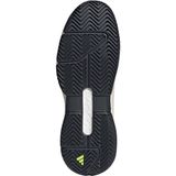 adidas Heren Solematch Control 2 Tennis Shoes, off white/silver met./aurora ivy, 48 2/3 EU