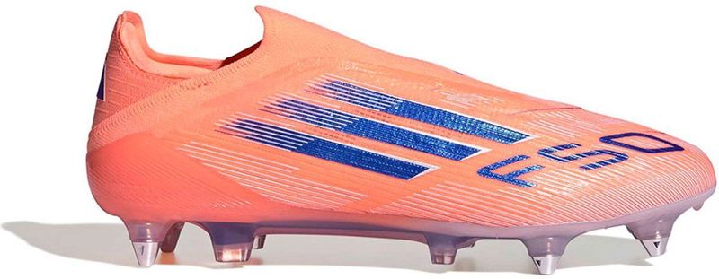 adidas - F50 Elite - Veterloze Voetbalschoenen - Oranje Blauw Wit - IJzeren Noppen