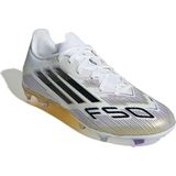 Adidas - f50 League FG/MG - Voetbalschoen - Wit-MultiColour - Heren