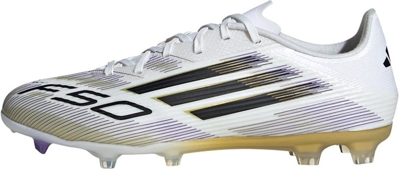 Adidas - f50 League FG/MG - Voetbalschoen - Wit-Multicolour - Heren