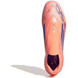 adidas - F50 Elite - Veterloze Voetbalschoenen - Oranje Blauw Wit - IJzeren Noppen