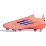 adidas - F50 Elite - Veterloze Voetbalschoenen - Oranje Blauw Wit - IJzeren Noppen