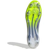 adidas F50 Elite - Veterloze Voetbalschoenen - Paars Wit Neongeel - IJzeren Noppen