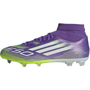 adidas - F50 LEAGUE Mid - Voetbalschoenen - Paars - Firm Ground/Multi Ground
