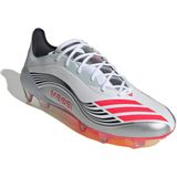 adidas - F50 Messi Elite - Voetbalschoenen - Wit Zilver Rood - Synthetisch