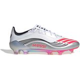 adidas - F50 Messi Elite - Voetbalschoenen - Wit Zilver Rood - Synthetisch