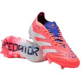 adidas Predator Elite - Gras Voetbalschoenen - Oranje Wit Blauw