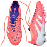 adidas Predator Elite - Gras Voetbalschoenen - Oranje Wit Blauw