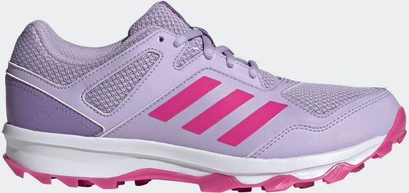 Adidas - Fabela Rise - Hockeyschoen - Powder Plum - Rubberen Noppenzool