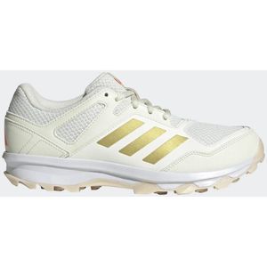 Adidas - Fabela Rise - Hockeyschoenen - Wit/Zwart - Ademend Mesh