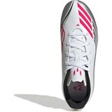 adidas - F50 MESSI CLUB - Voetbalschoenen - ftwr white/lucid red/silver - 35 1/2 EU